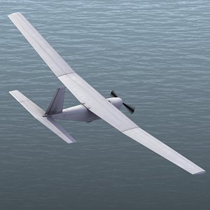 3d model puma rq20a drone