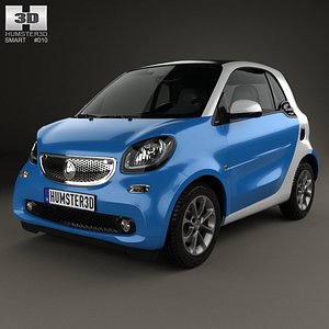 smart fortwo 2014 3D