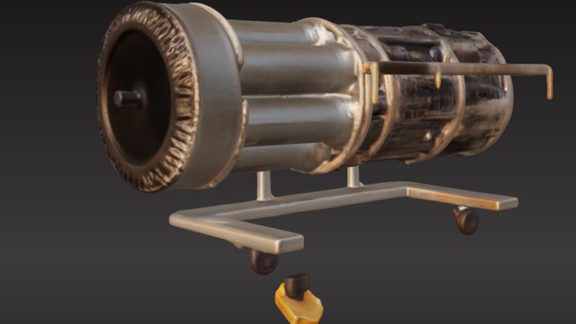 Fighter Plane Engine 3D Model - TurboSquid 2344058