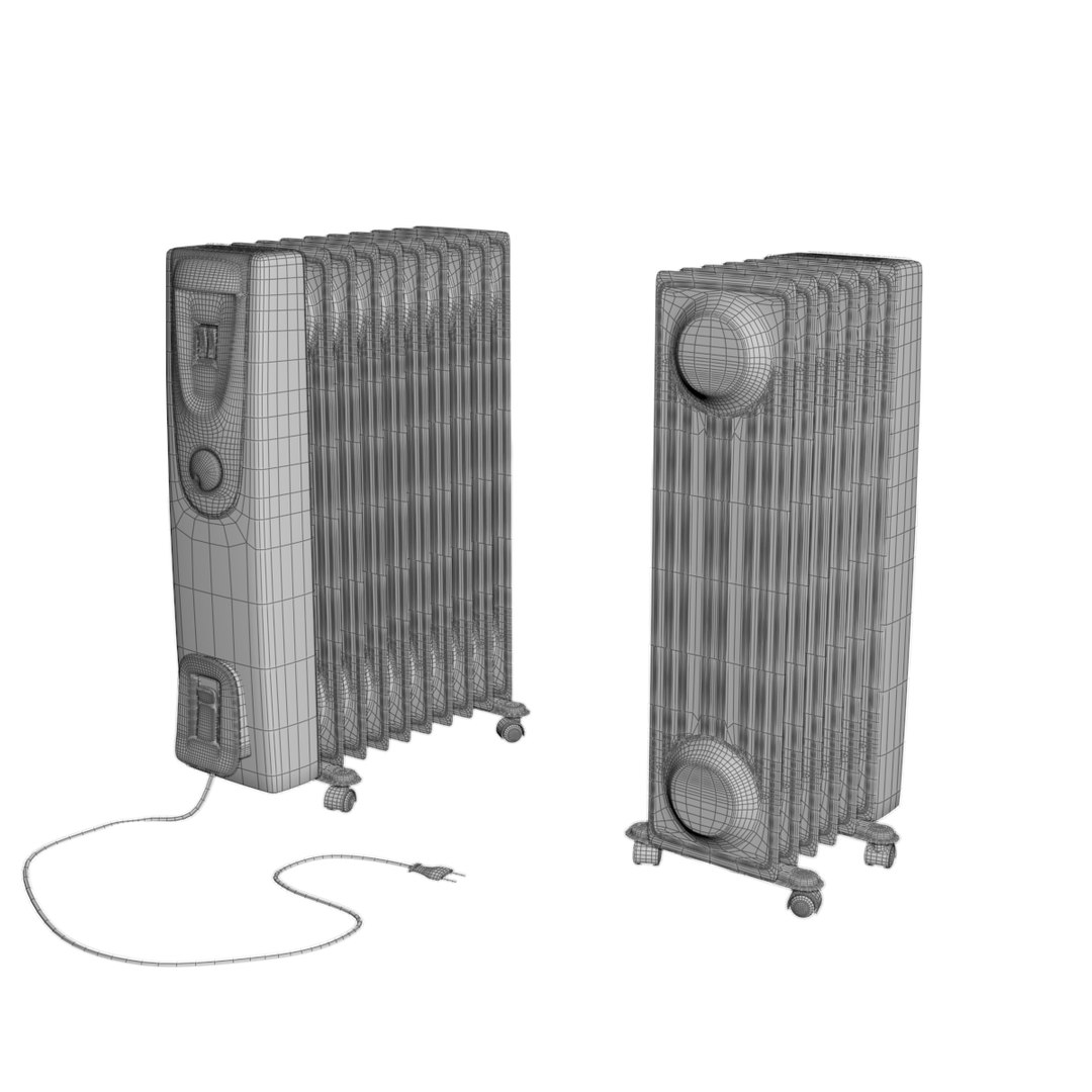 3d Model Oil Radiator Games