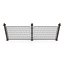 Metal Fencing Barrier Models for Gardens and Sidewalk 3D
