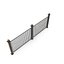 Metal Fencing Barrier Models for Gardens and Sidewalk 3D