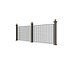 Metal Fencing Barrier Models for Gardens and Sidewalk 3D