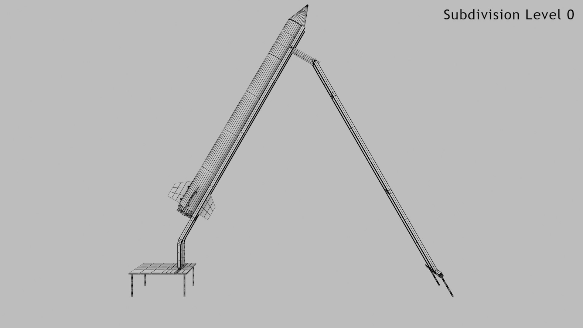3D model Qassam 3 Rocket with launcher https://p.turbosquid.com/ts-thumb/r3/Hhnm0z/lH/q2_wire_03a/png/1698998555/1920x1080/fit_q87/4a7d583ad8cc710f54504523c4d007001fa6f2d8/q2_wire_03a.jpg