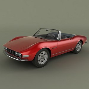 fiat dino spider 3d 3ds