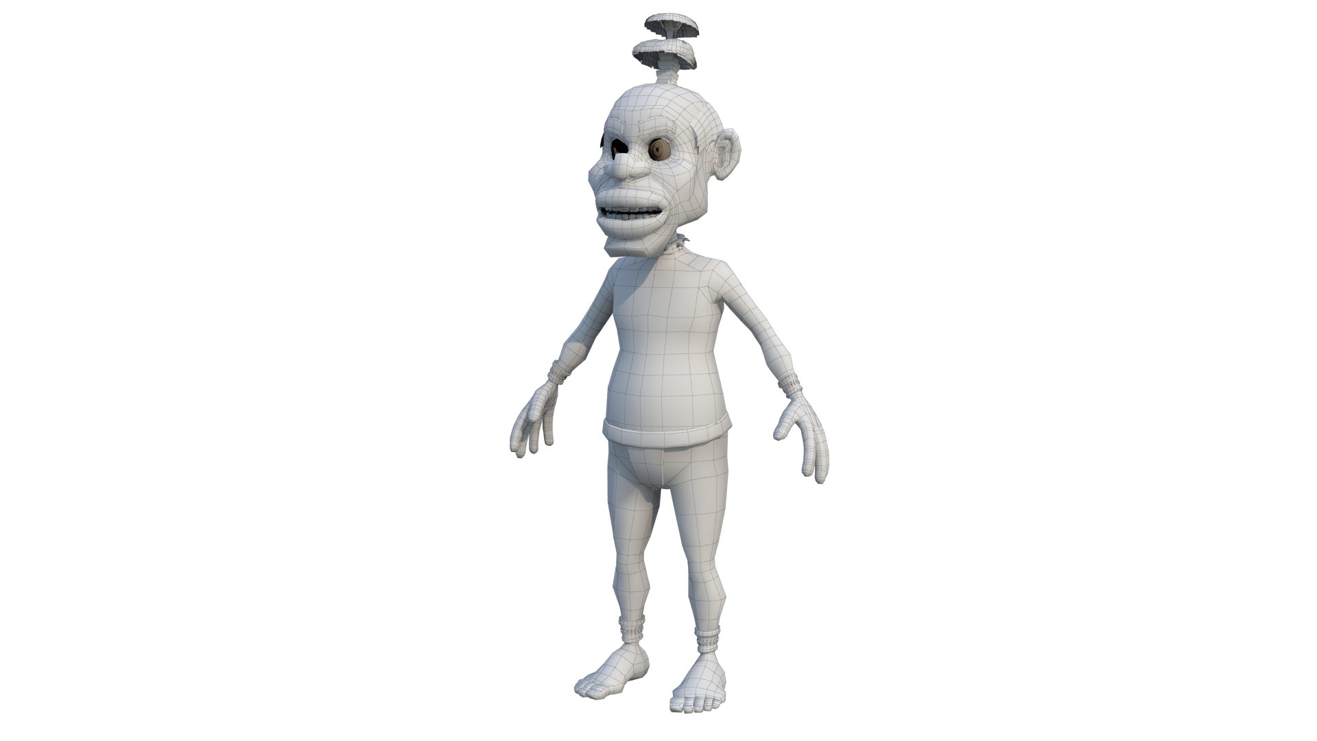 3D African Character Model - TurboSquid 1367387