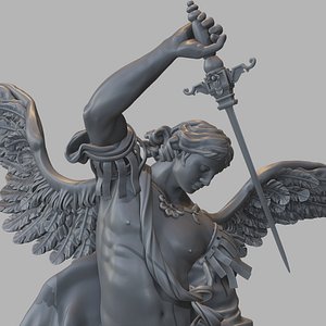 statue angelo 3D model