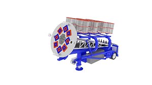 Trailer Carnival Spin Cage