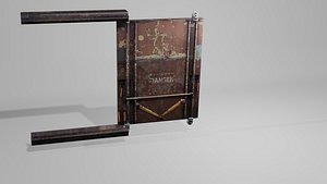 Metal Door 005 model