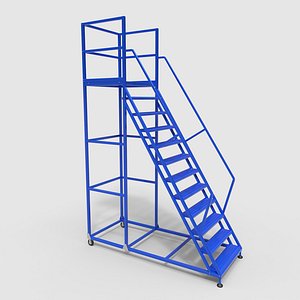 Industrial Rolling Stairs
