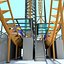 vertical rollercoaster 3D model