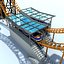 vertical rollercoaster 3D model
