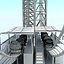 vertical rollercoaster 3D model