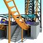vertical rollercoaster 3D model