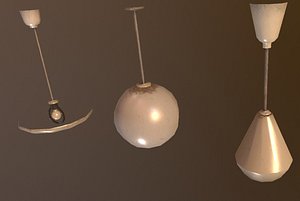 3D lamps model