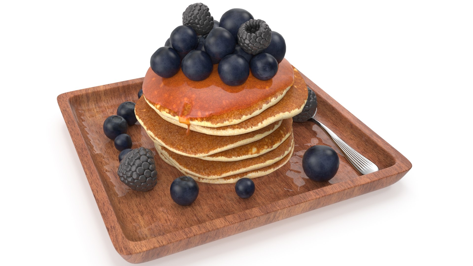 Pancake 002 3D - TurboSquid 2130966