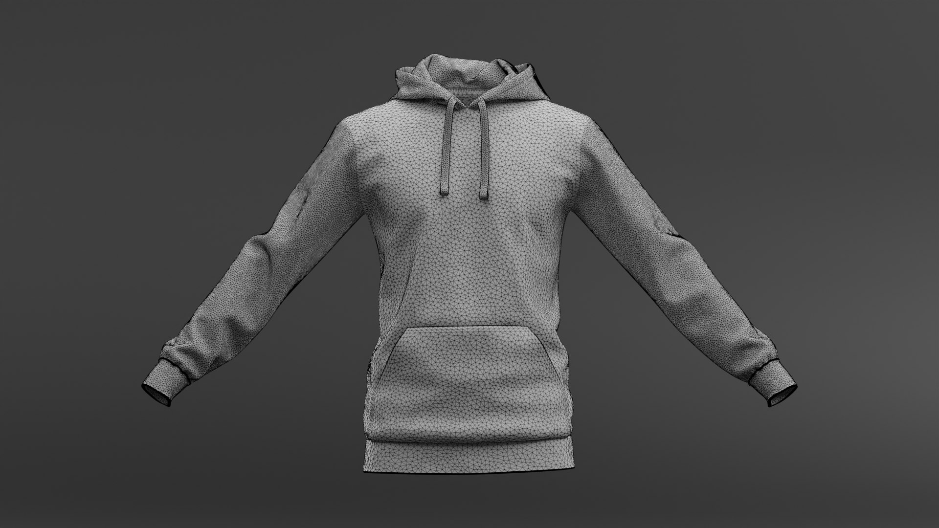 3D Hoodie TurboSquid 2147306