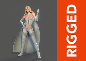 3D Emma Frost Rig