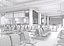 airport departures lounge 3D model