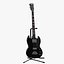 Chitarra Gibson SG Black Bass PBR