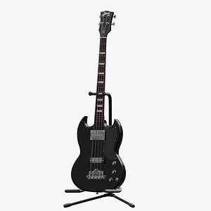 Gibson SG Black Bass Guitar PBR