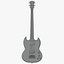 Chitarra Gibson SG Black Bass PBR