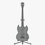 Chitarra Gibson SG Black Bass PBR