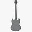 Chitarra Gibson SG Black Bass PBR