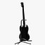 Chitarra Gibson SG Black Bass PBR
