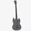 Chitarra Gibson SG Black Bass PBR