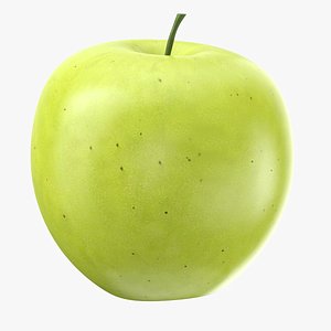 apple fruit 3D model