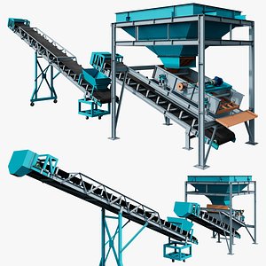 Vibrating Screen Machine for Concrete Batching Plant