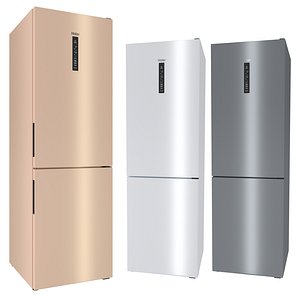 3D Refrigerator HAIER CEF535ASD in 4 colors model