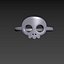3D Skull Ring
