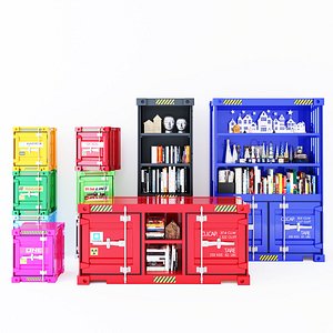 3D Container Cabinet CC2