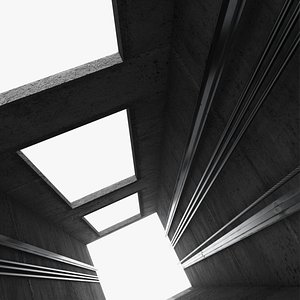 Elevator Shaft Steel Frame