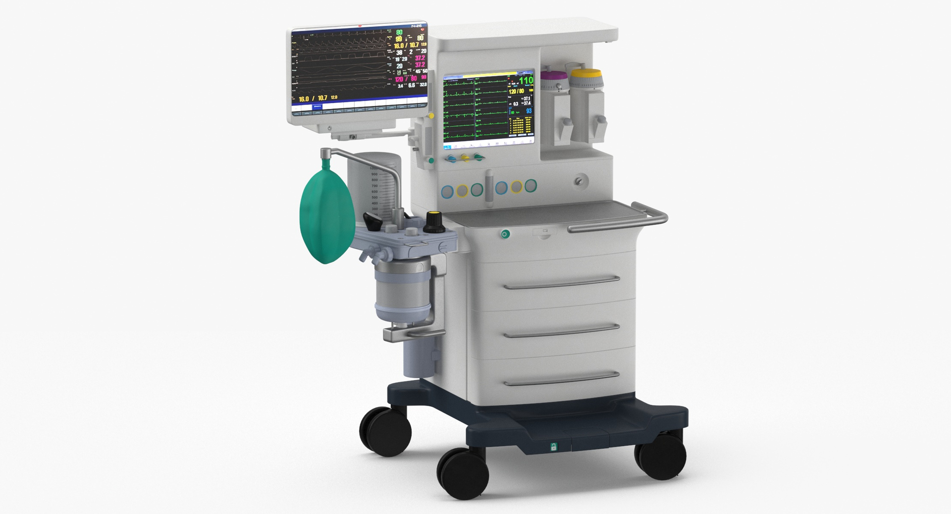 3D Anesthesia Machine On and Off - TurboSquid 1924841