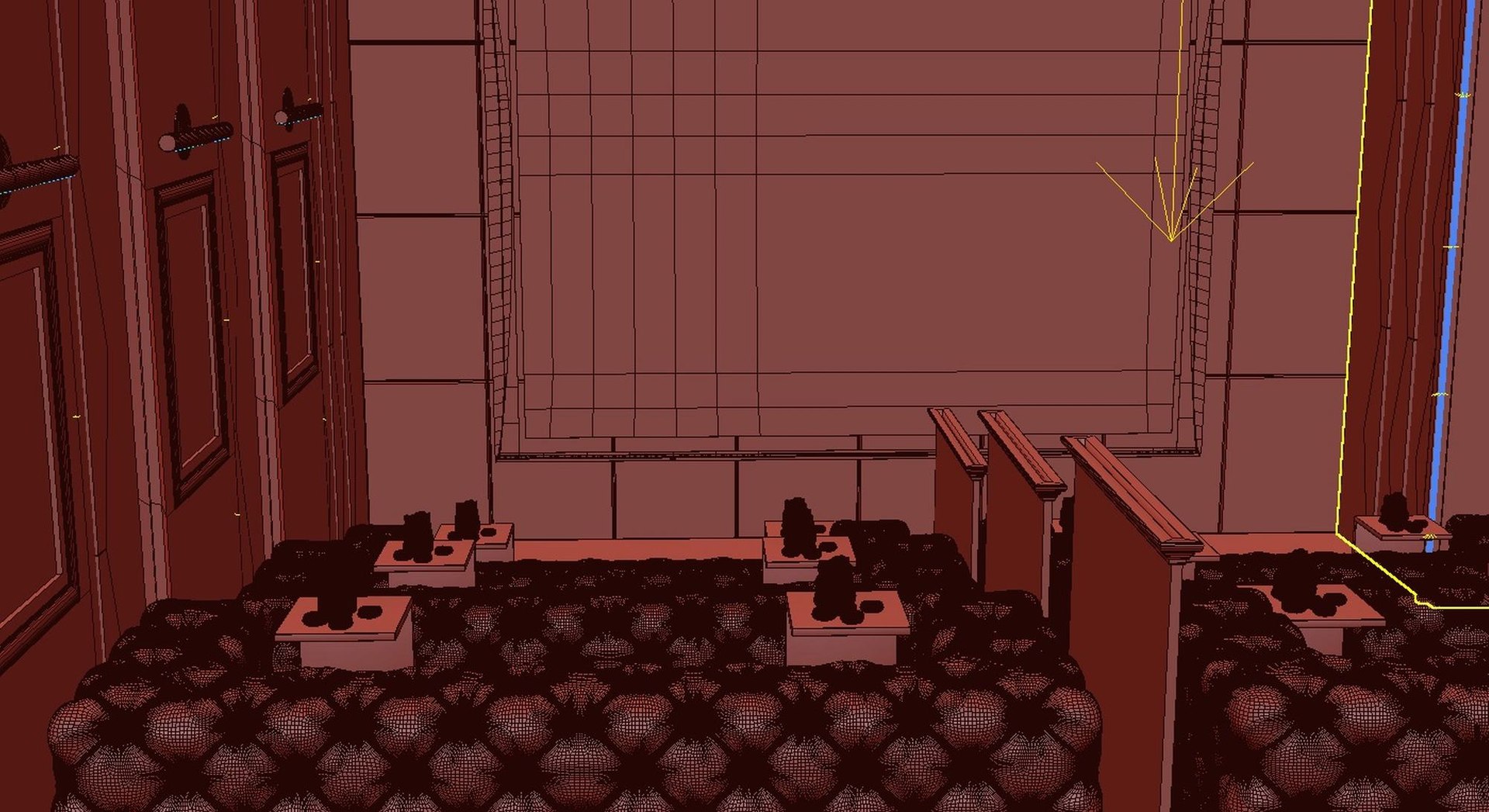 3D room interior theater model - TurboSquid 1668707