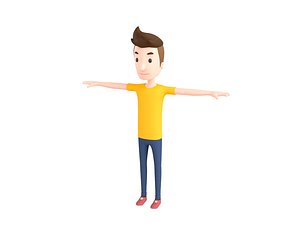 CartoonMan041 Man