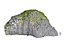 Acantilado de basalto de Islandia 16K