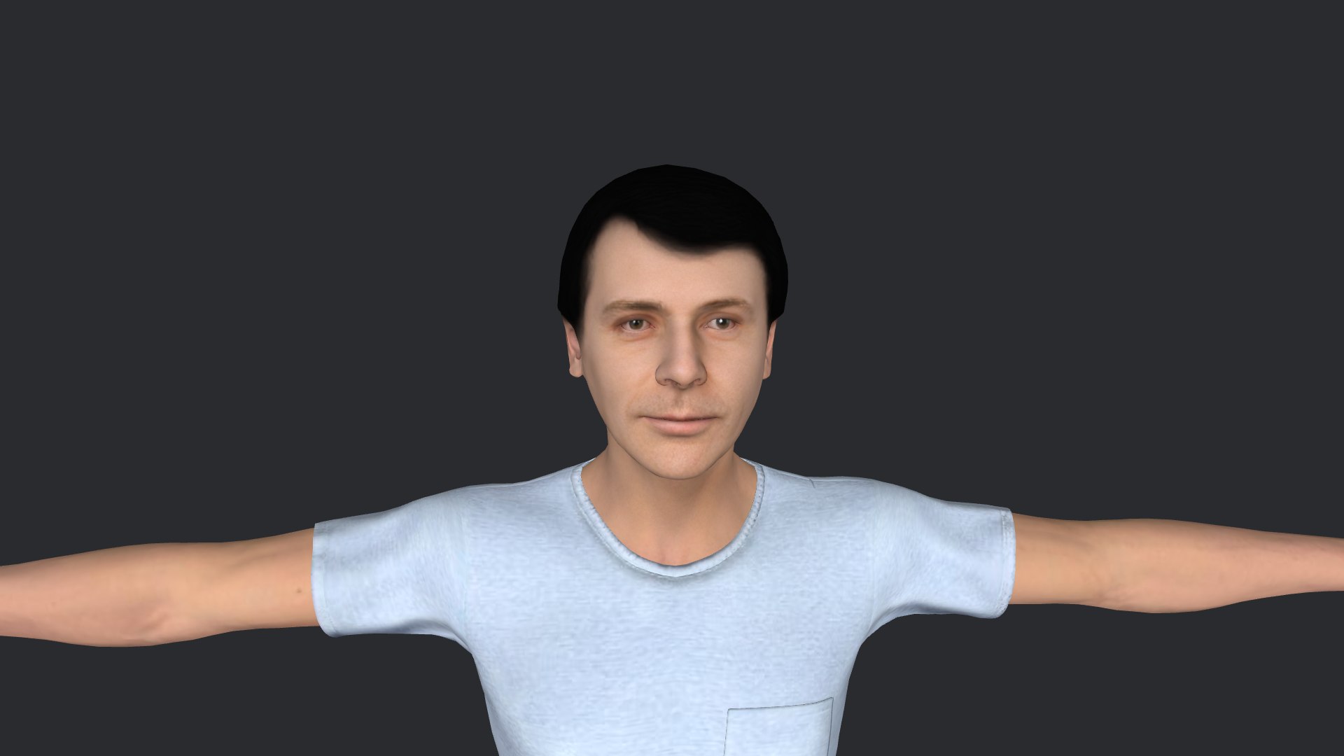 John Major Hyper Realistic Full Body Fully Rigged 3D Character 3D Model ...