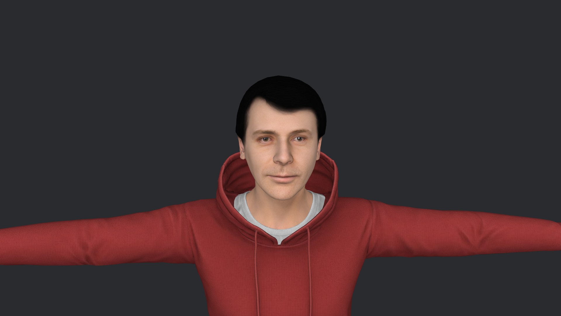 John Major Hyper Realistic Full Body Fully Rigged 3D Character 3D Model ...