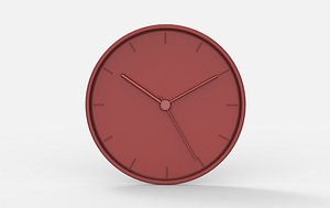 clock  wall Low-poly