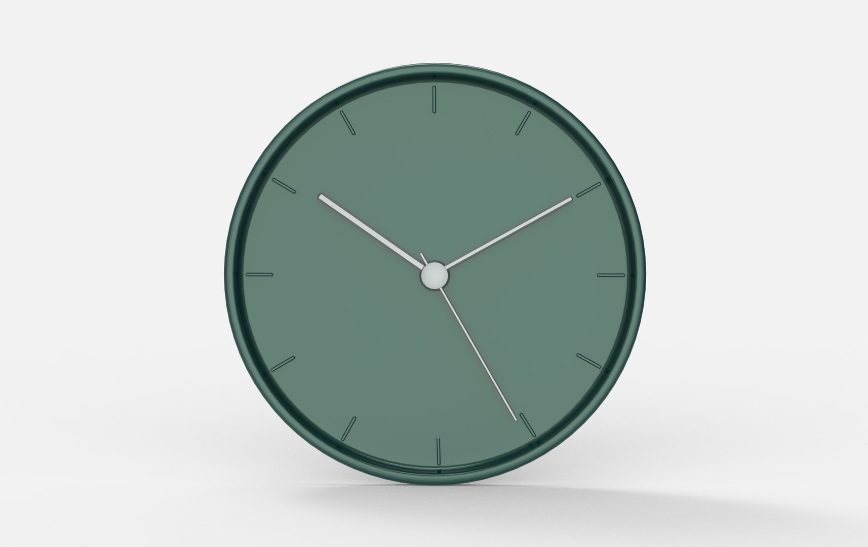 3D Clock Model Wall Low-poly 3D Model - TurboSquid 2335518