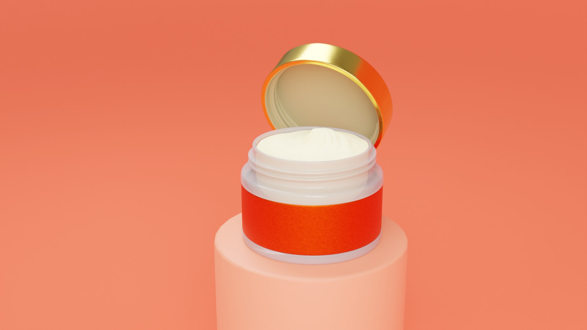 Cream Box 3D Model - TurboSquid 2194548