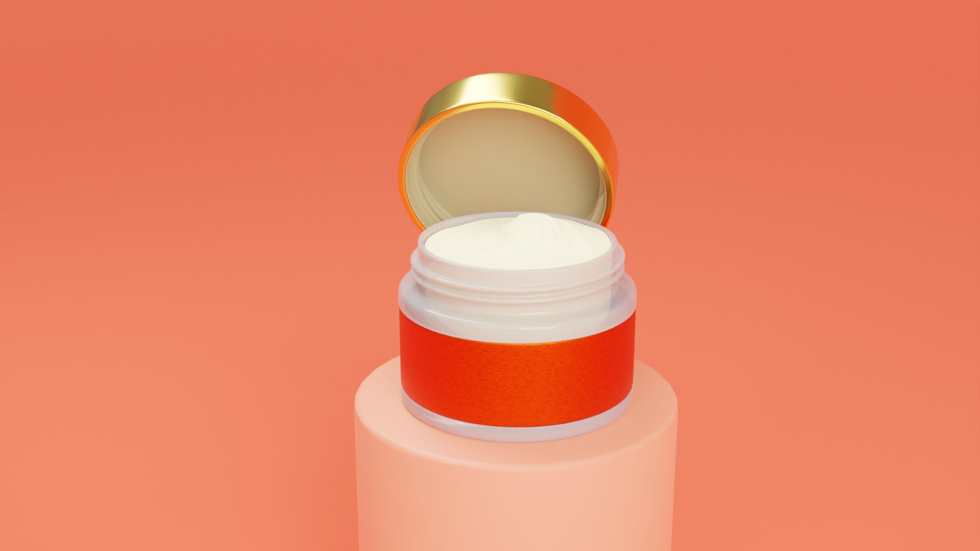 Cream Box 3D Model - TurboSquid 2194548