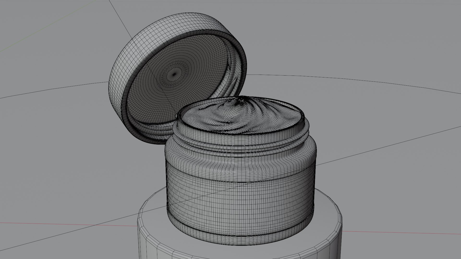 Cream Box 3D Model - TurboSquid 2194548