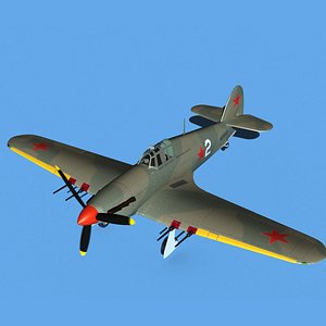 Hawker Hurricane MKII V16 3D