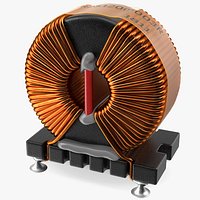 Common Mode Choke Filter Inductor Soldered
