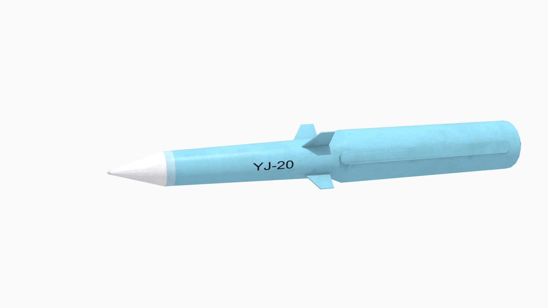 3D Chinese Anti Ship Cruise Missile YJ20 Model - TurboSquid 2469136